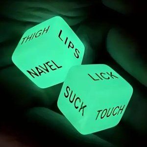 Dice Glow In Dark Exotic Love Role Play Sexy Game Foreplay Romance Couples NEW